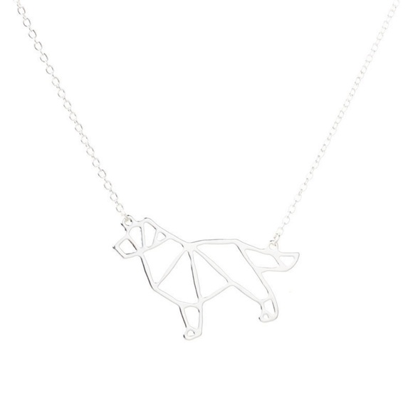 REVITALIZED Jewelry - LAST ONE • Geometric Dog Necklace